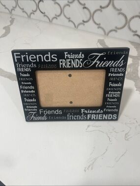 Black "Friends" Decorative Photo Frame